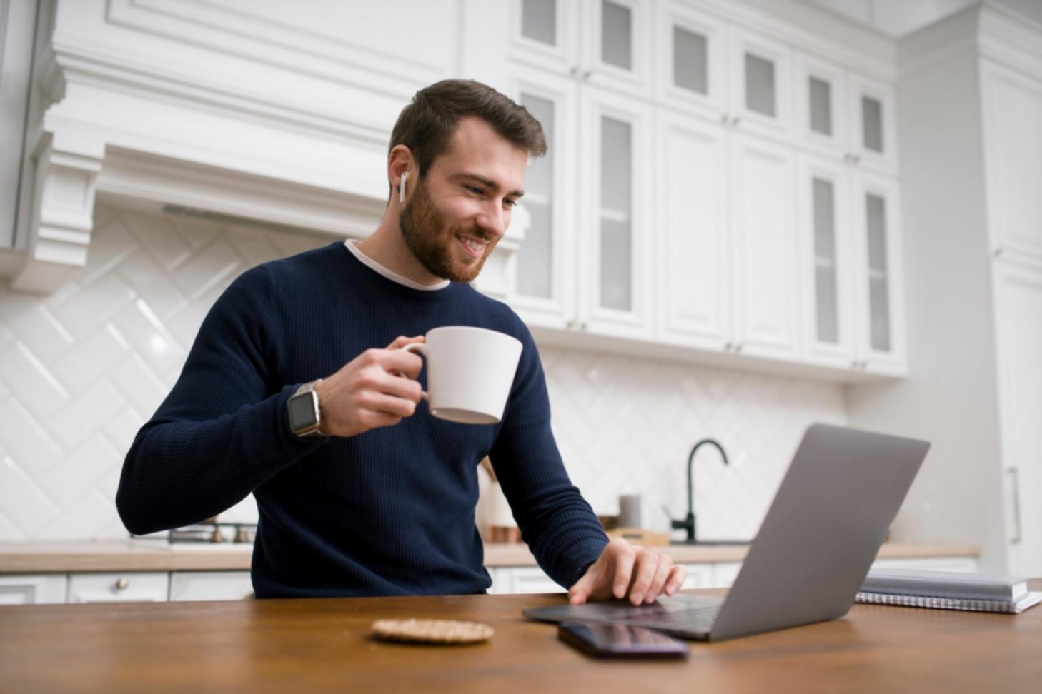 Business dashboard showing cash flow projections and scenario analysis