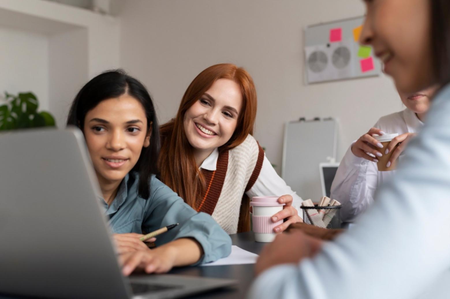 Financial modeling workshop with business team reviewing forecast scenarios